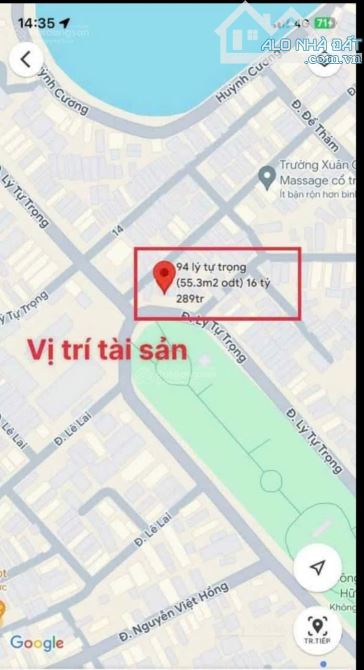 Bán nhà hai mặt tiền đường Lý Tự Trọng và Đường Trương Định 16 tỷ, TP Cần Thơ - 1