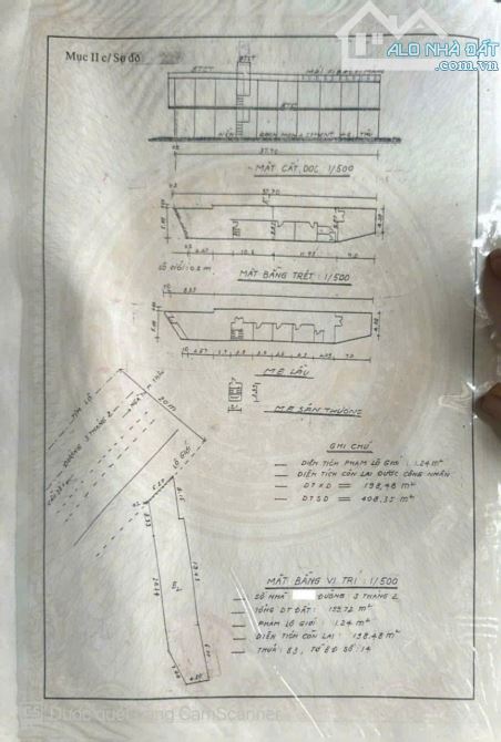 BÁN NHÀ MẶT TIỀN ĐƯỜNG 3/2, P XUÂN KHÁNH, QUẬN NINH KIỀU, TPCT 28 TỶ GẦN ĐHCT - 1