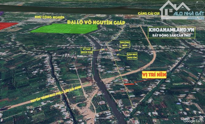 Đất mặt tiền đường Chí Sinh 563,8m² lộ nhựa 10m gần Căn Nhà Màu Tím và đường Cao Tốc - 1