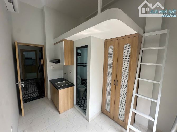 Cho Thuê CCMN 43 Trung Kính Cầu Giấy 25m2 Studio Gác Xép Thang Máy Ban Công Cửa Sổ Gần Chợ - 12