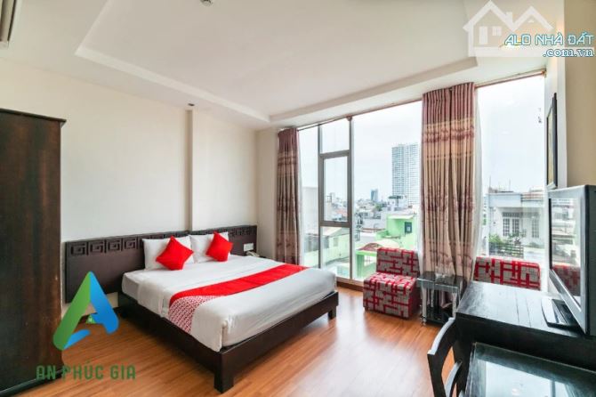 BÁN KHÁCH SẠN 5 TẦNG ĐƯỜNG LÝ THÁI TỔ, DT 390M2 NGANG 11,5M, GIÁ ĐẦU TƯ 55TỶ - 2