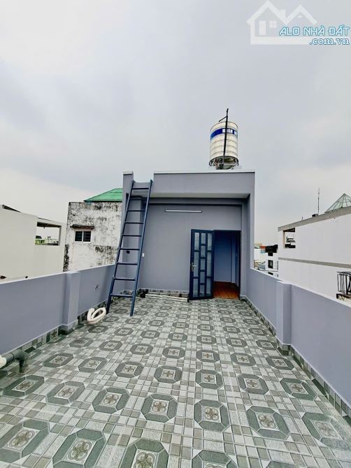 ✨ 4 TẦNG 45M2 (Ngang 4M x Dài 11.5M) SÁT CHỢ GÒ XOÀI, HẺM 6M THÔNG XE HƠI NGỦ NHÀ - 5,7 TỶ - 24