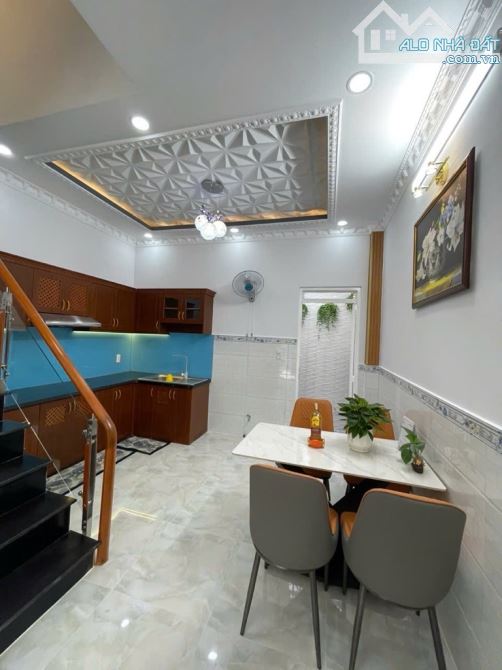 BÁN NHÀ 3 TẦNG NHÀ MỚI HẺM XE HƠI TẶNG NỘI THẤT VÀO - 3