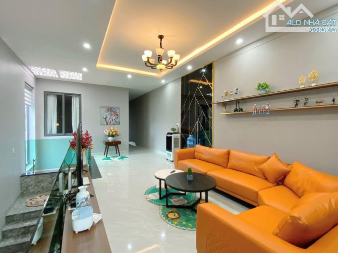 Nhà 3 Lầu Nghĩ Dưỡng mặt tiền Mạc Đỉnh Chi Phường Tân Tiến full nội thất , hồ bơi,gần chợ - 4