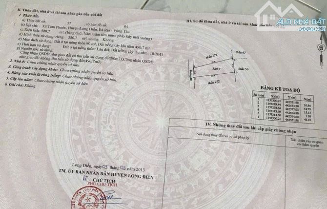 Bán lô Đất Víp trung tâm xã Tam An - Long Đất ,BRVT, ngay đường 44B giá rẻ - 6