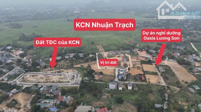 Bán nhanh 3646m² đất đẹp Nhuận Trạch – sát Oasis – đối diện KCN – đầu tư sinh lời cao