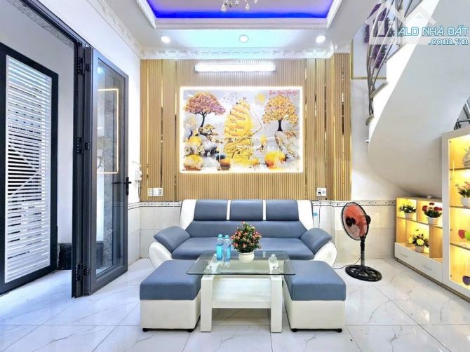 QUÁ RẺ- NHỈNH 1 Tỷ -NHÀ MỚI-2 TẦNG- HUỲNH TẤN PHÁT- SỔ HỒNG 35m2 - 1