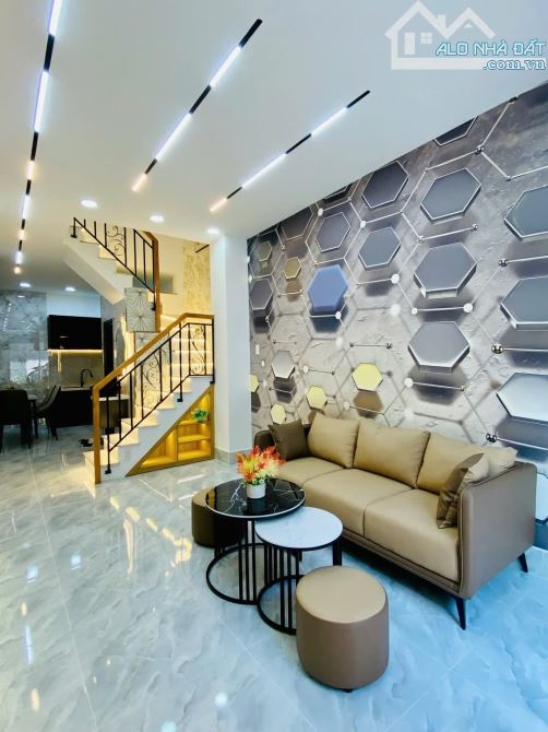 4,45 TỶ SỞ HỮU NGAY NHÀ MỚI CÓ 3 PN, NGUYỄN TƯ GIẢN P12 GÒ VẤP - 1