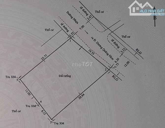 Bán 547m2 đất đường Dương Quảng Hàm giá 63 tỷ TL - 1