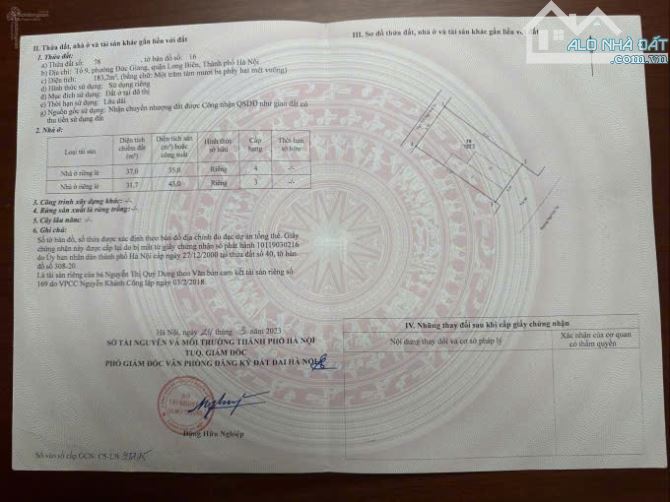 Bán đất số 711 ngô gia tự long biên hà nội - 2