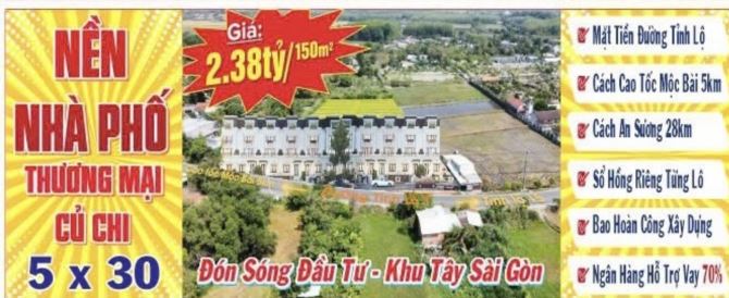 Kèo thơm 193m2 Đất Mặt Tiền TL7 An Nhơn Tây Củ Chi TP. Hồ Chí Minh có 2 tỷ x - 2