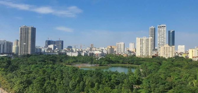 Bán nhanh căn góc 3 ngủ cực thoáng tại The Park Home Trần Thái Tông Cầu Giấy - 2
