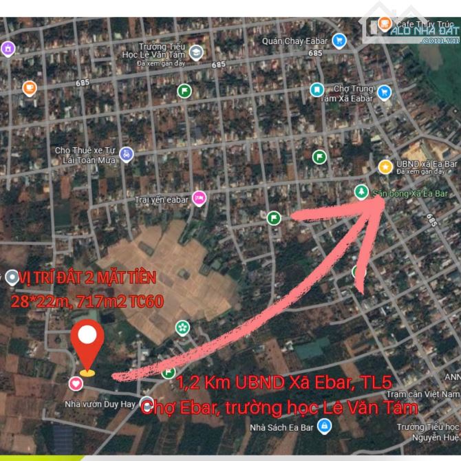Đất phân lô Eabar giảm giá chủ còn 750tr - 3