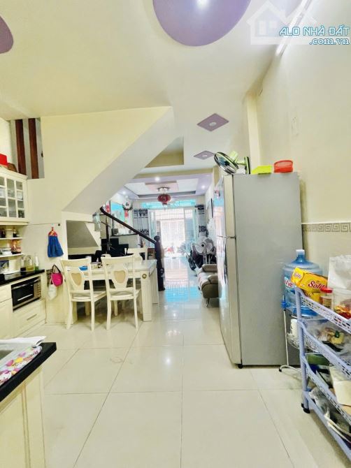 Nhà 3 tầng BTCT Gò Dầu, 55m², hẻm 6m thông, xe hơi vào nhà – giá 6.5 tỷ còn TL - 5