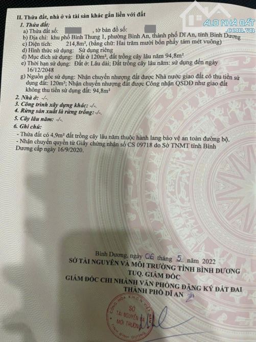Đất 215m ngang 6m gần làng đại học quốc gia Tphcm - 6