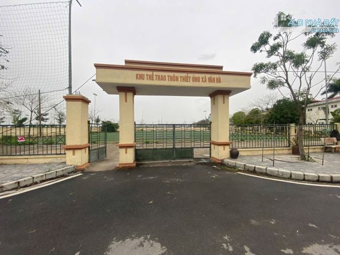DUY NHẤT 01 LÔ – ĐƯỜNG 13M ĐỐI DIỆN ĐG THIẾT ỨNG, VÂN HÀ – DIỆN TÍCH 120M2 – MẶT TIỀN 8M