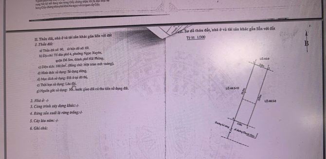 NHÀ ĐẸP 1 TẦNG – ĐƯỜNG THANH NIÊN – ĐỒ SƠN – CHỈ 2,6 TỶ