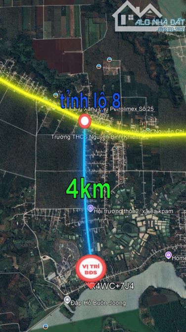 BÁN ĐẤT VIEW HỒ SINH THÁI – EA KPAM, CƯ M’GAR 🏕️🏕️🏕️  📍 Diện tích: 24 x 40m có 70m² th