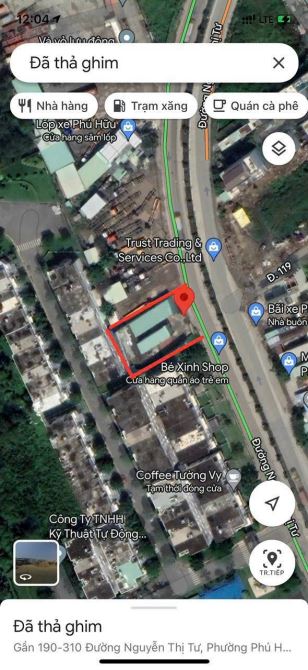Bán Đất Mặt Tiền Nguyễn Thị Tư 800m2(22,5mx36m) Phú Hữu,TP Thủ Đức-Giá 38 Tỷ TL - 1