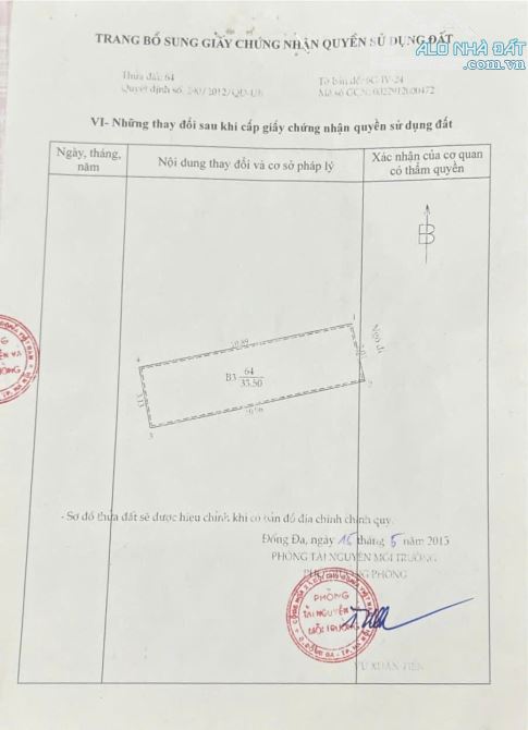 BÁN NHÀ 2 MẶT NGÕ 35M ĐỐI DIỆN VINCOM PHẠM NGỌC THẠCH Ô TÔ TRÁNH NỞ HẬU KD ĐỈNH - 1
