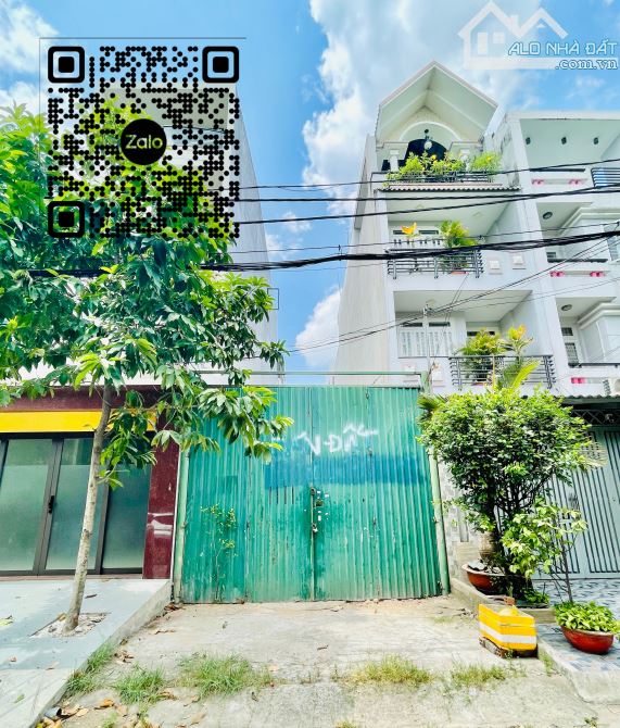ĐẤT mặt tiền khu Tên Lửa - 4,5x23m - Đường 8m (có lề) - Xây cao tầng đồng bộ - 1