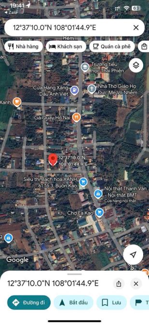 Bán đất hẻm cấp 1 Y Wang nối dài – xã Ea Kao, TP. Buôn Ma Thuột (ngộp hạ từ 1650 còn 1500) - 2