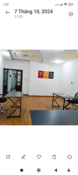 Văn phòng toà 30/4 dt 30m2 giá 5tr - 2