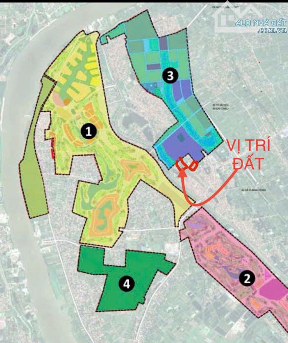 Bán đất đấu giá Trung Dân,Khoái Châu, Hưng Yên 180m2 mtien 10m nở hậu cực rẻ - 3