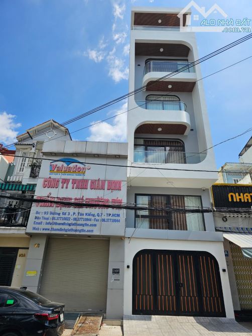 BÁN NHÀ MẶT TIỀN ĐƯỜNG SỐ 3, RỘNG 14 M , CÓ LỀ ĐƯỜNG  , TÂN KIỂNG QUẬN 7 . CHỈ  15.5 tỷ - 4