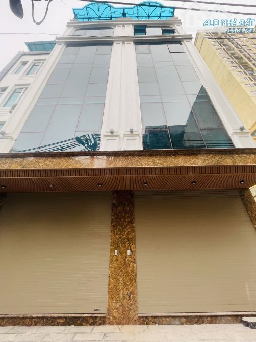 Bán nhà Minh Khai, Hai Bà Trưng, vỉa hè ôtô tránh, 2 thoáng, gara,7T thang máy 90m2 MT 5m.