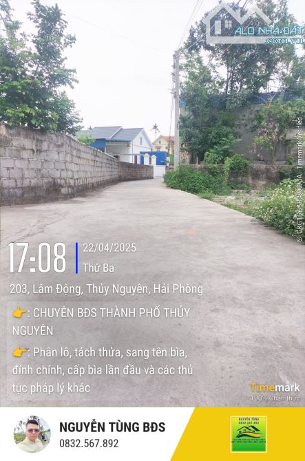 Bán lô góc trục thôn hầu, lâm động
