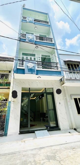 🏘🔥HẺM 8M TÂN PHÚ 50M2 - 4x12.5M VUÔNG VỨC SIÊU ĐẸP CHỈ 7 TỶ 850 TRIỆU. - 1