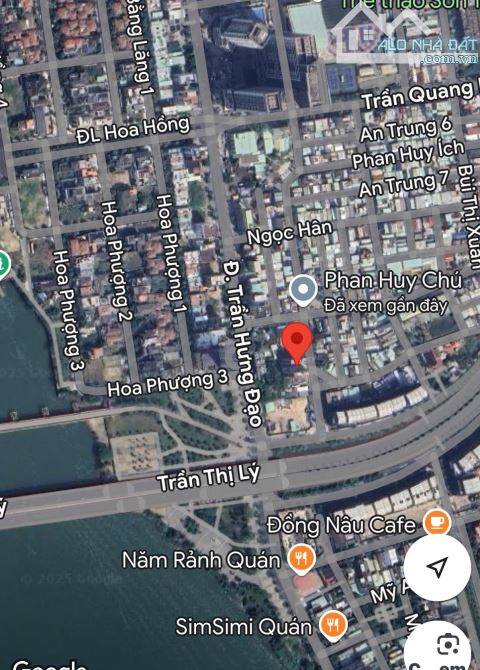 Bán lô đất 126m ngang 5 hướng đông mặt tiền đường Phan Huy Chú Ngay Cầu Trần Thị Lý 13,5tỷ - 2