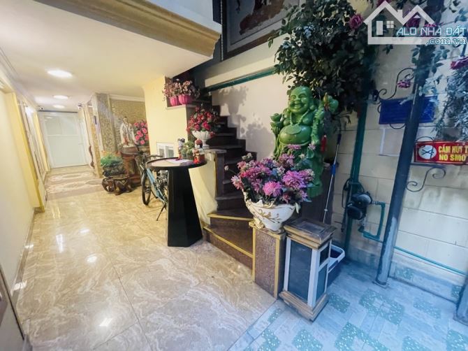 Bán tòa CHDV Trần Khát Chân 8 tầng thang máy13 phòng full nội thất, tương lai ra phố,12 tỷ