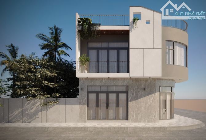 CĂN GÓC 2 MẶT TIỀN ĐINH BỘ LĨNH CÁCH BIỂN QUY NHƠN 600m NGANG 9m - 3