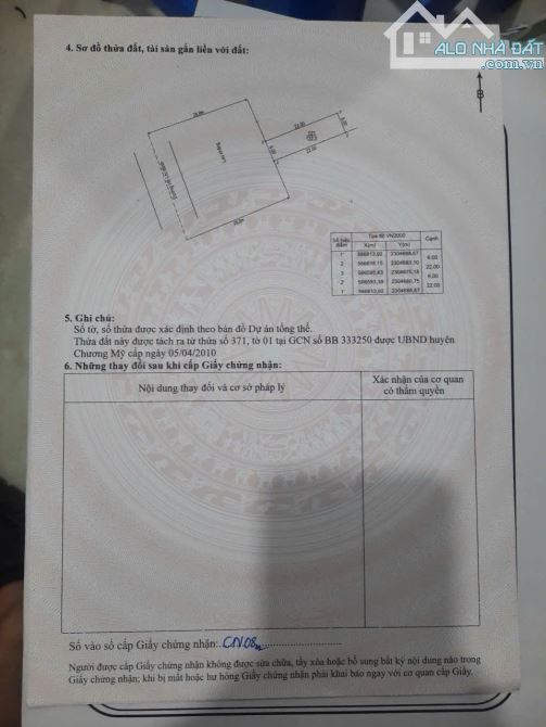Bán đất Mỹ Lương, Chương Mỹ, Hà Nội 132m2 full thổ cư, QL21 - 3