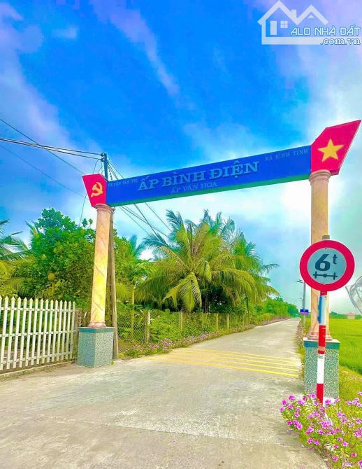 E còn nền thổ Xã Bình Tịnh Huyện Tân Trụ   - DT : 10x25 Nền Sẵn Giá 735tr - 4