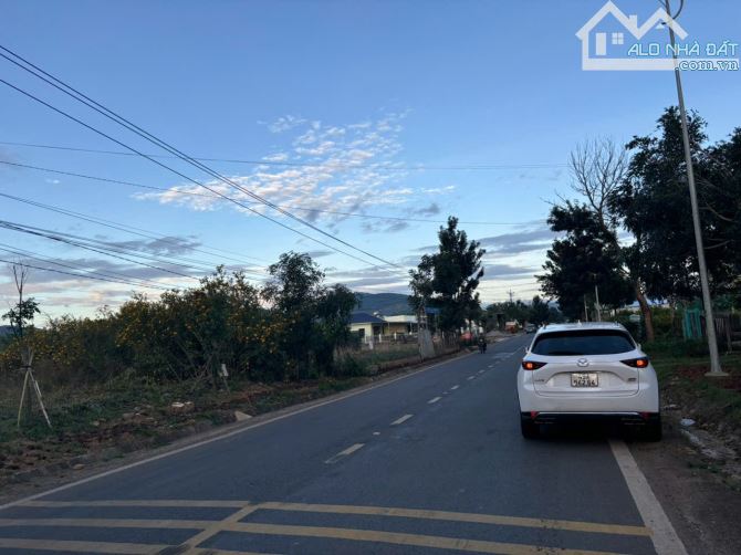 Đất mặt tiền quốc lộ 27, Liên Hiệp, Đức Trọng. Cách sân bay 5km.  Diện tích: 316m 10,2×32m