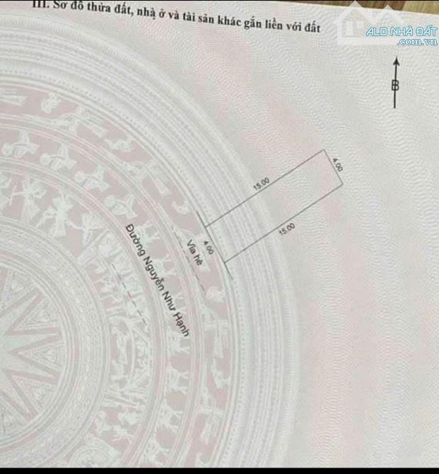 Bán đất đường (7.5m) Nguyễn Như Hạnh, Hòa Minh - sát Hoàng Thị Loan - 60m2, giá 3.25 tỷ tl