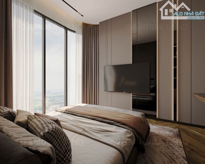 Căn hộ cao cấp Eaton Park CĐT Gamuda Land, 1-2-3PN, thanh toán chỉ 5%/tháng