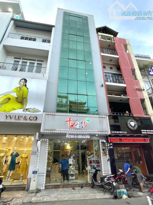 Nhà mặt tiền Nguyễn Đình chiểu P.5 Q.3 4 lầu giá chỉ 38 tỷ tl DTCN 131m2