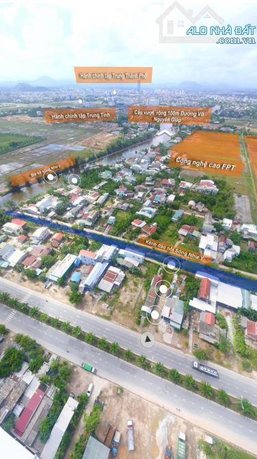 Bán 200m2, Ngang 10m Mặt tiền Võ Chí Công- Tp Huế. Đối diện Công An Tỉnh Giá Chỉ 9.8 TỶ