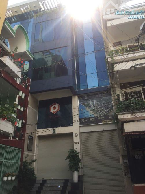 Cho thuê tòa Building 20/7 Bùi Thị Xuân, P2, Q.Tân Bình - DT 10x20m, Hầm 5tầng, thang máy