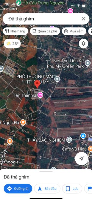 Bán vườn bưởi diện tích 520m2 thuộc Thành Phố Phú Mỹ chỉ với 950tr