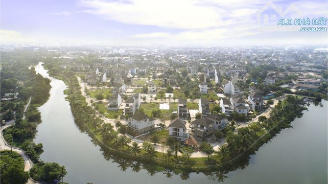 Biệt thự đơn lập View mặt sông KDC Jamona Home Resort, Quốc Lộ 13, HBP. DT 438m2 - 1