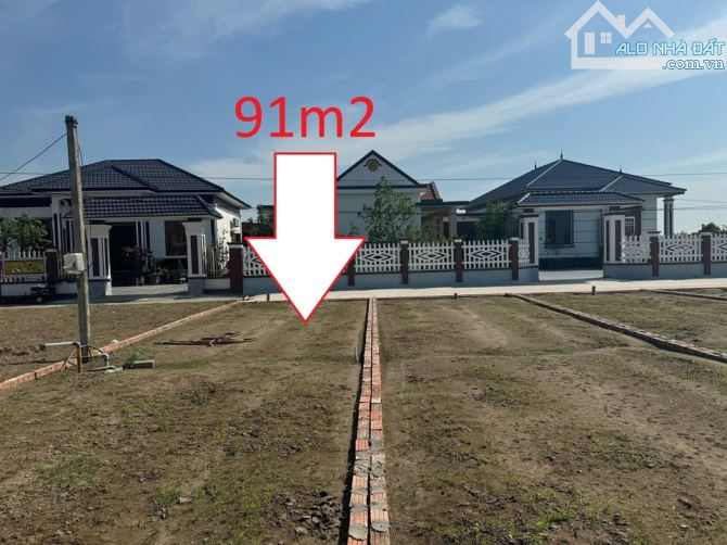 BÁN GẤP MẢNH ĐẤT CỦA CHÚ - 91M2 SÁT BÃI TẮM GIAO PHONG - RẺ HƠN THỊ TRƯỜNG 200TR ( XUNG QU - 1