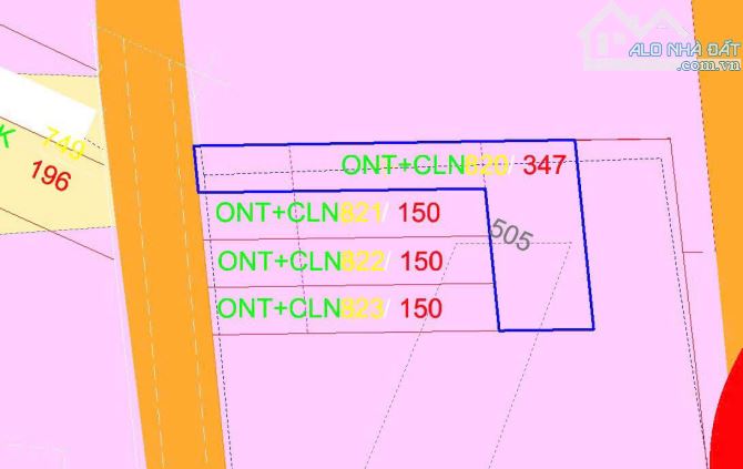 Hạ Giá bán gấp lô đất xã Châu Pha,đường bàn cờ,TP Phú Mỹ - 1