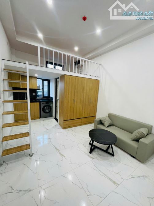 Cho Thuê CCMN 105 Bạch Mai Hai Bà Trưng 25m2 Studio Gác Xép Ban Công Cửa Sổ Giặt Riêng TM - 1