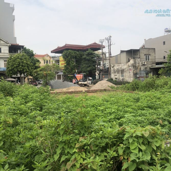 Đất Mặt Phố Văn Minh Di Trạch Vị Trí Đỉnh Ngã Tư Vỉa Hè Rộng Mặt Tiền 6m Giá 138 Triệu 1m2 - 1