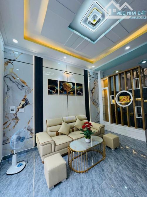 BÁN NHÀ - PHẠM VĂN CHIÊU - 40M2 - 4 TẦNG - NỞ HẬU - 2